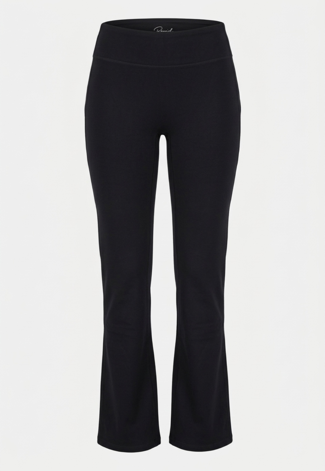 Calza Mujer Flare Negro Training 1