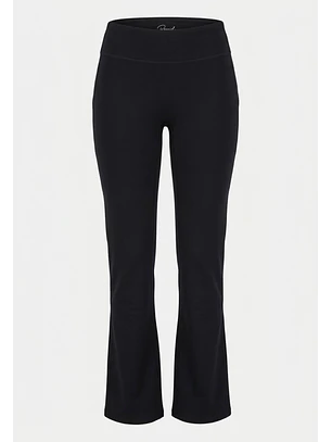 Calza Mujer Flare Negro Training