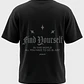 Polera Hombre Boxy Fit Basic Espalda Negro - Miniatura 2