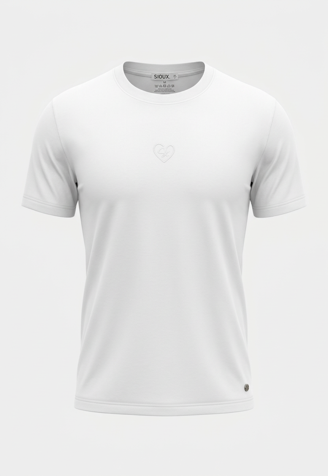 Polera Mujer Loose Fit Basic Crudo 1