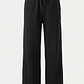 Pantalón Buzo Mujer Wide Leg Soft Negro Training - Miniatura 1