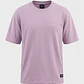 Polera Hombre Boxy Fit Basic Espalda Lila - Miniatura 2