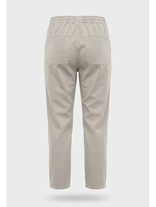 Pantalón Hombre Jogger Fit Casual Beige