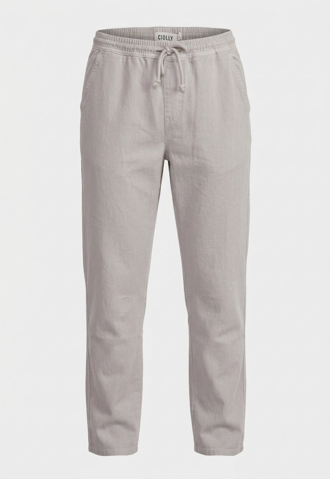 Pantalón Hombre Jogger Fit Casual Beige 1