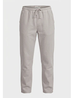 Pantalón Hombre Jogger Fit Casual Beige
