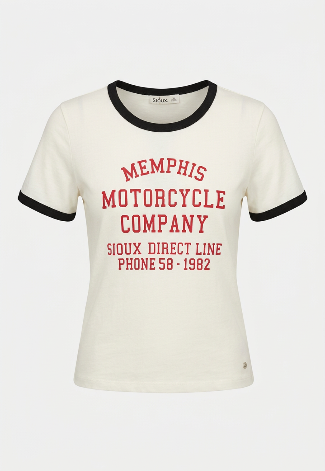 Polera Mujer Memphis College Crudo 1