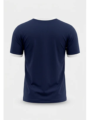 Polera Mujer Memphis College Azul