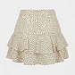 Falda Mujer Vuelos Polka Dots Blanco - Miniatura 2