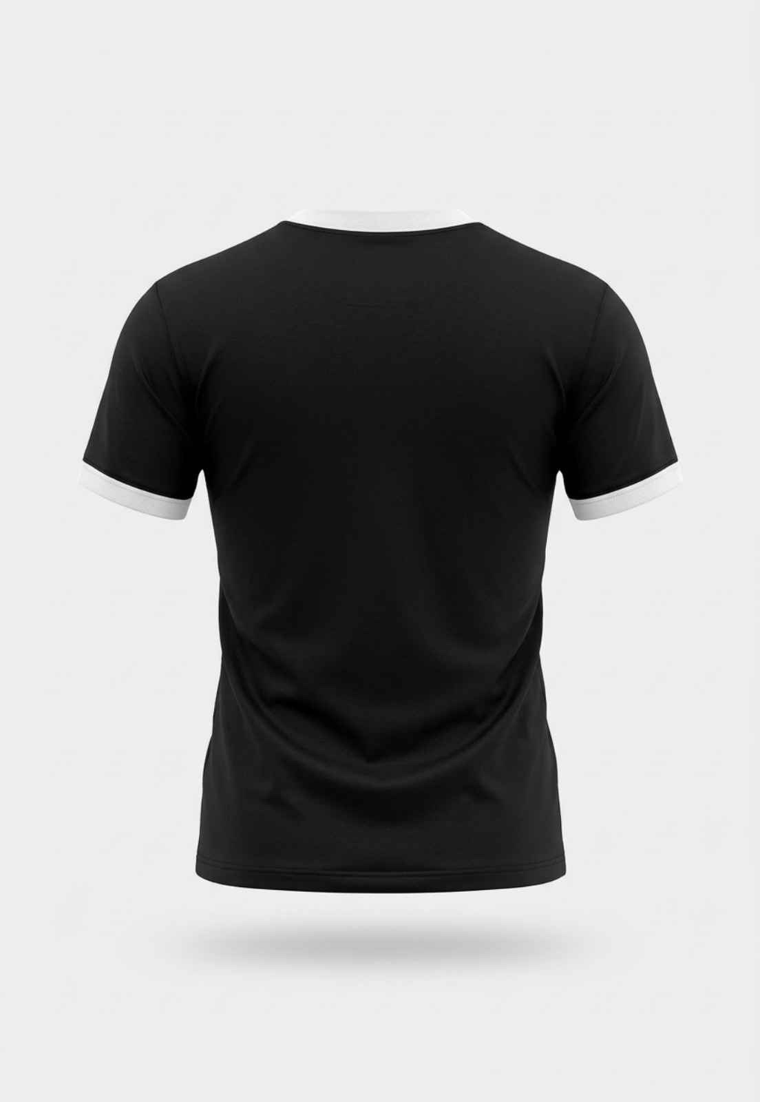 Polera Mujer Estampado Frutas Negro 2