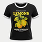 Polera Mujer Estampado Frutas Negro - Miniatura 1