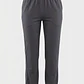 Pantalón Buzo Mujer Soft Banda Lateral Gris - Miniatura 1