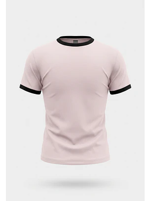 Polera Mujer Estampado Frutas Rosado