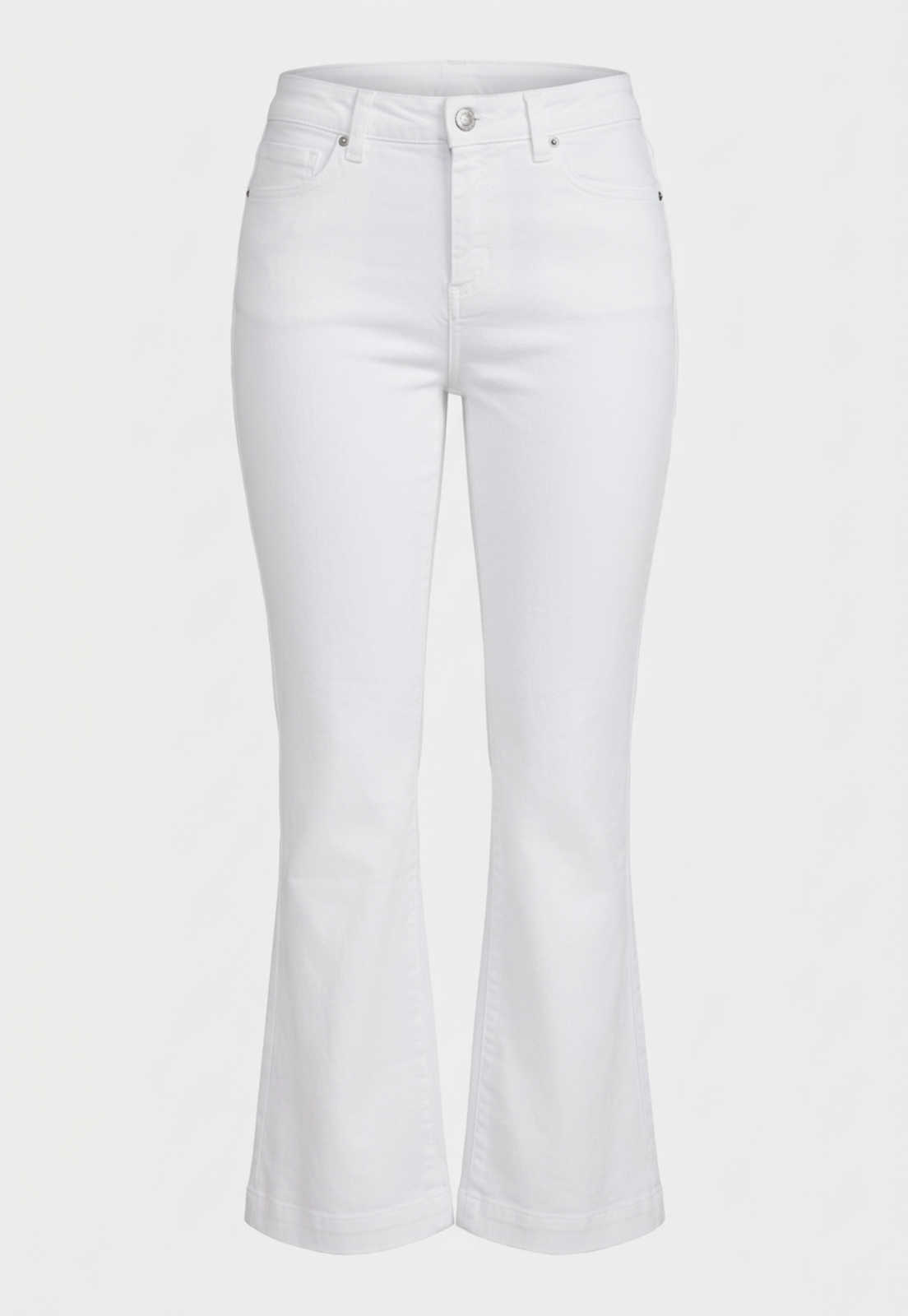 Pantalón Mujer Flare Push Up Blanco 1
