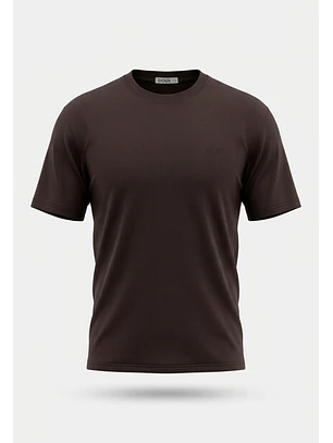 Polera Hombre Relaxed Interlock Café
