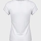 Polera Mujer Detalles Tachas Blanco - Miniatura 2