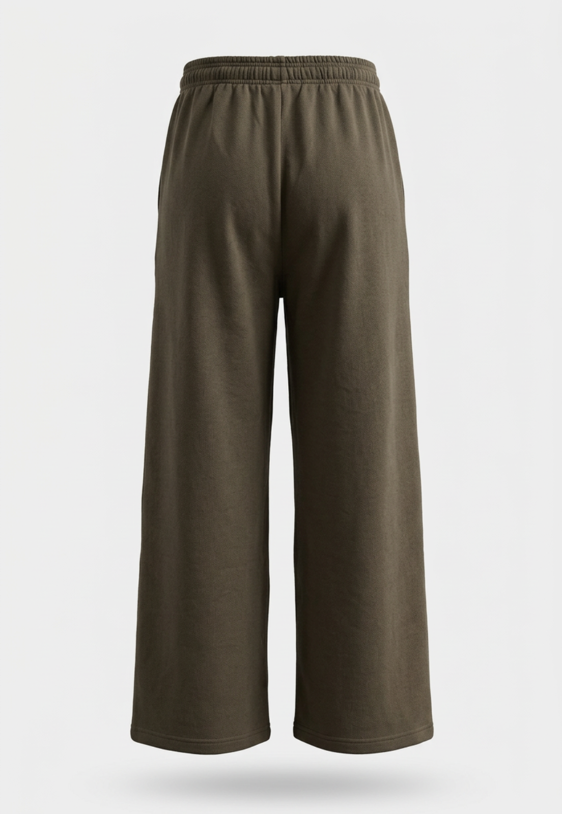 Pantalón Buzo Mujer Extra Baggy Verde 2