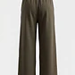 Pantalón Buzo Mujer Extra Baggy Verde - Miniatura 2