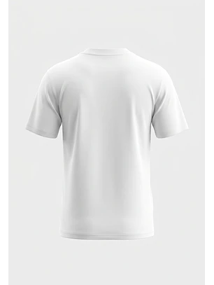 Polera Hombre Relaxed Interlock Blanco