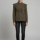 Blusa Mujer Lyocell Volantes Café - Miniatura 4