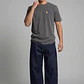 Jeans Hombre Super Baggy Raw Azul - Miniatura 4