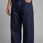 Jeans Hombre Super Baggy Raw Azul - Miniatura 3