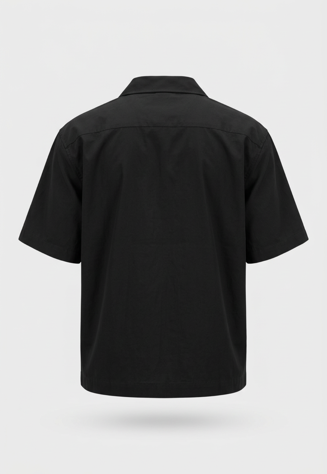 Camisa Hombre Boxy Fit Negro 2
