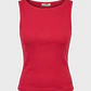 Polera Mujer Cuello Bote Fucsia - Miniatura 1