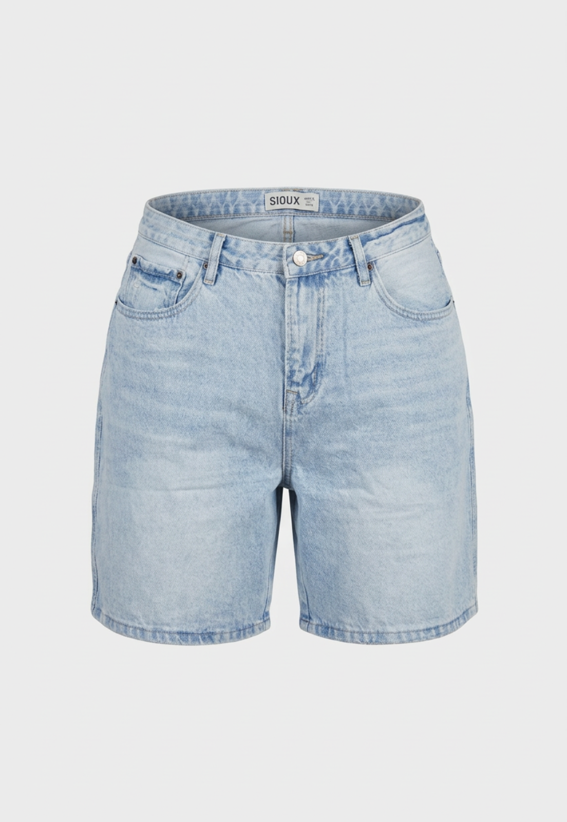 Bermuda Hombre Denim Straight Celeste 1
