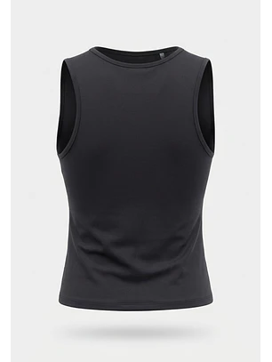 Peto Mujer Elasticado Recogido Negro