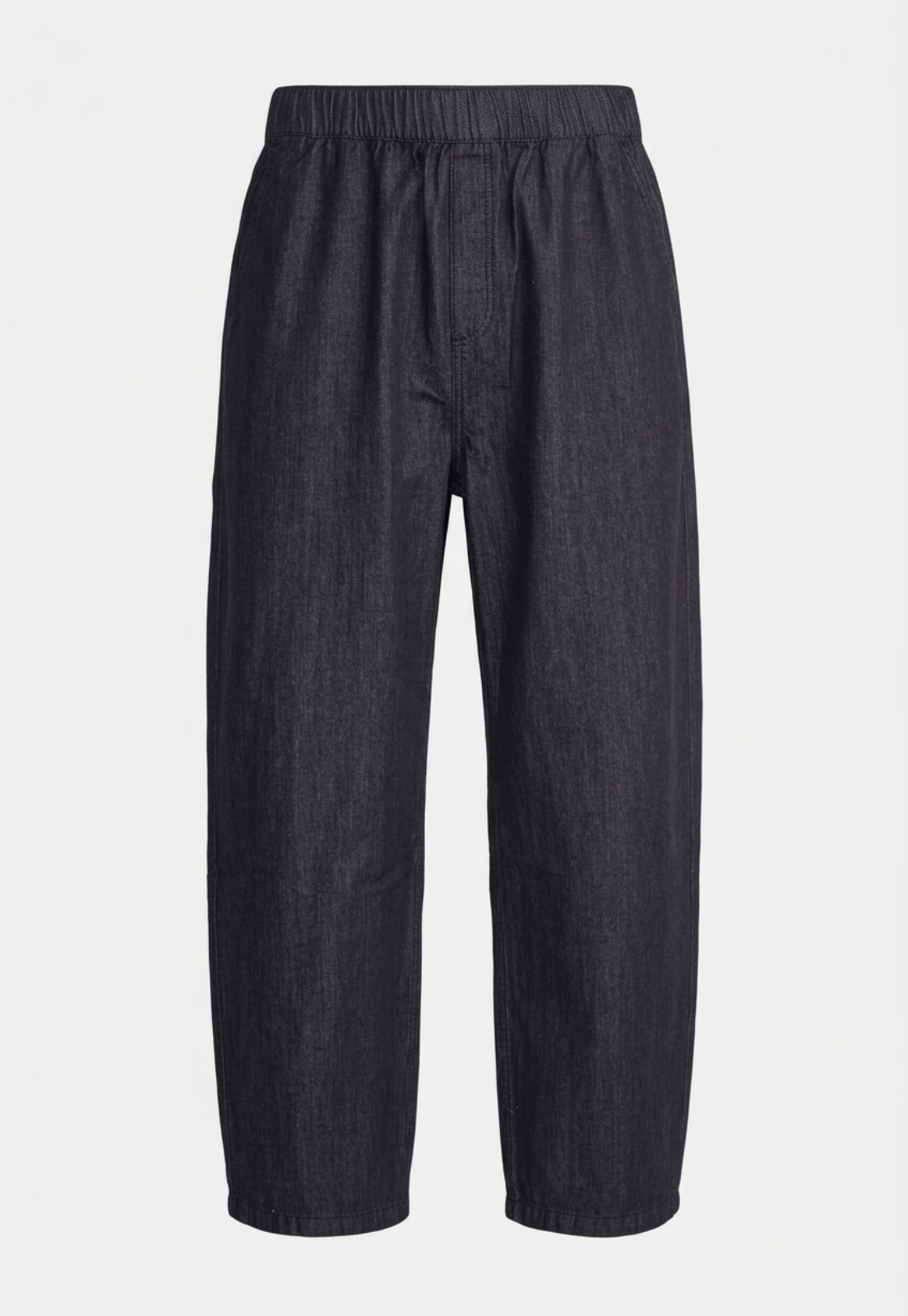 Jeans Hombre Baggy Tipo Pijamero Negro 1