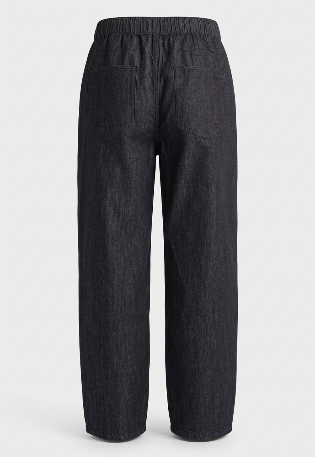 Jeans Hombre Baggy Tipo Pijamero Negro 2