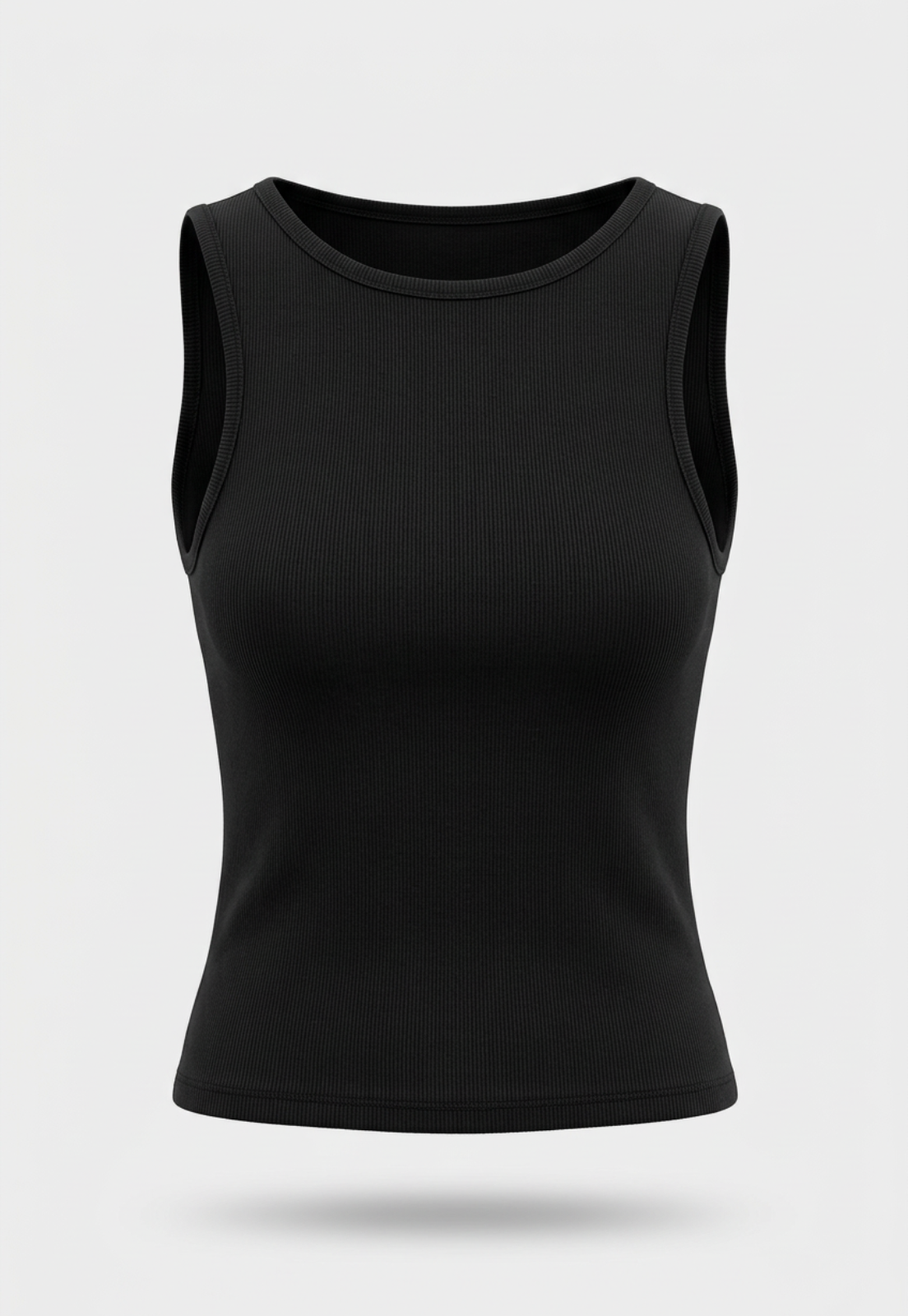 Polera Mujer Cuello Bote Negro 2