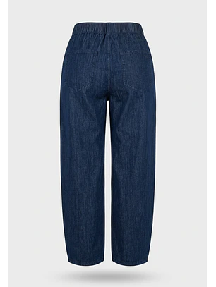 Jeans Hombre Baggy Tipo Pijamero Azul