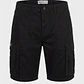 Bermuda Hombre Cargo Casual Negro - Miniatura 1