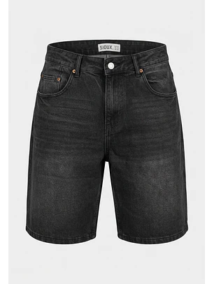 Bermuda Hombre Baggy Negro