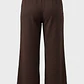 Pantalón Mujer Amarra Liso Café - Miniatura 2
