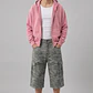 Bermuda Hombre Jort Camuflado Gris - Miniatura 1