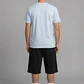 Bermuda Hombre Jort Franela Interlock Negro - Miniatura 2
