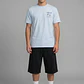 Bermuda Hombre Jort Franela Interlock Negro - Miniatura 1
