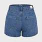 Falda Mujer Denim Cruzada Azul - Miniatura 2