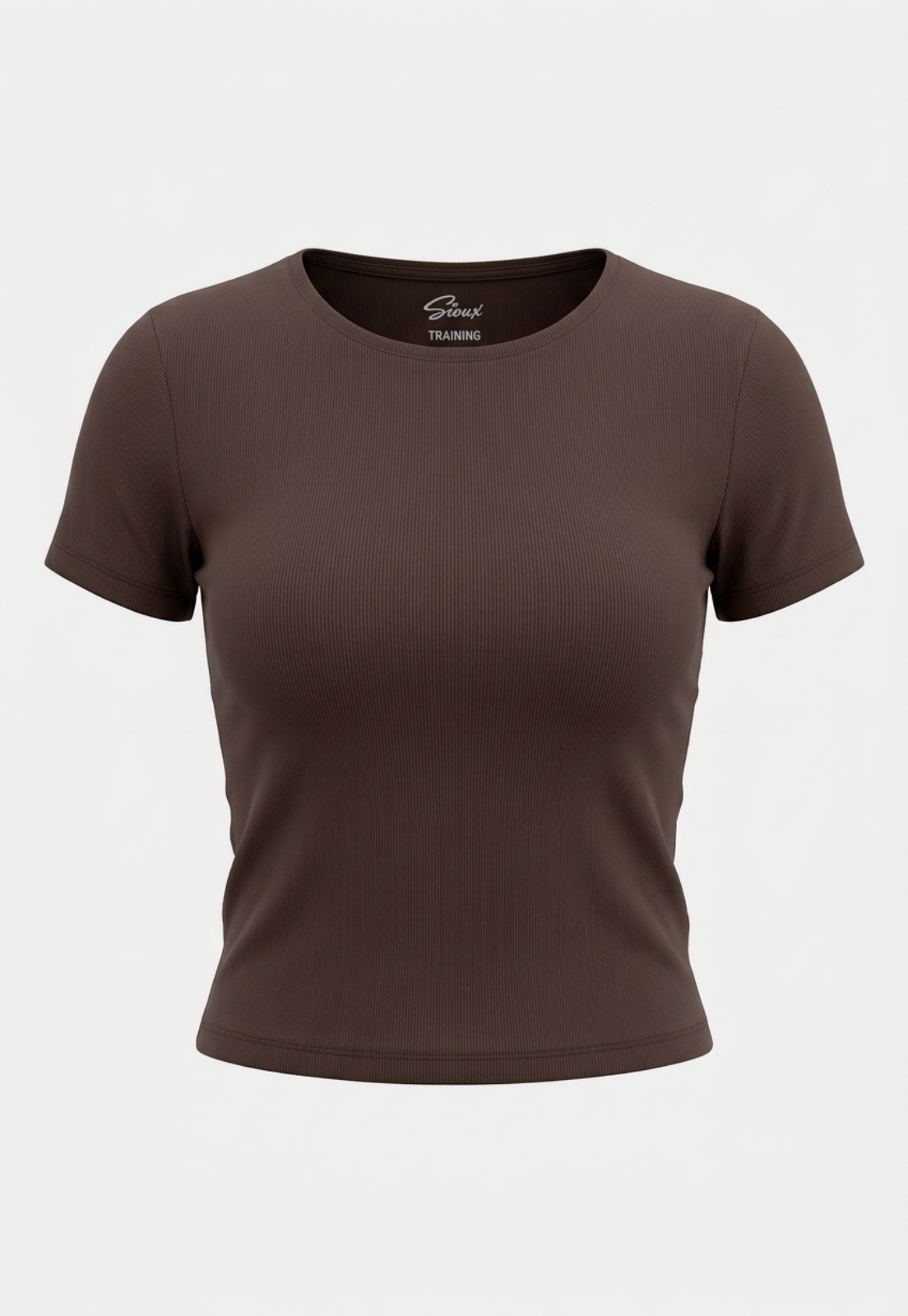 Polera Mujer Soft Café Training 1