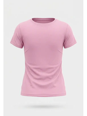 Polera Mujer Soft Rosado Training