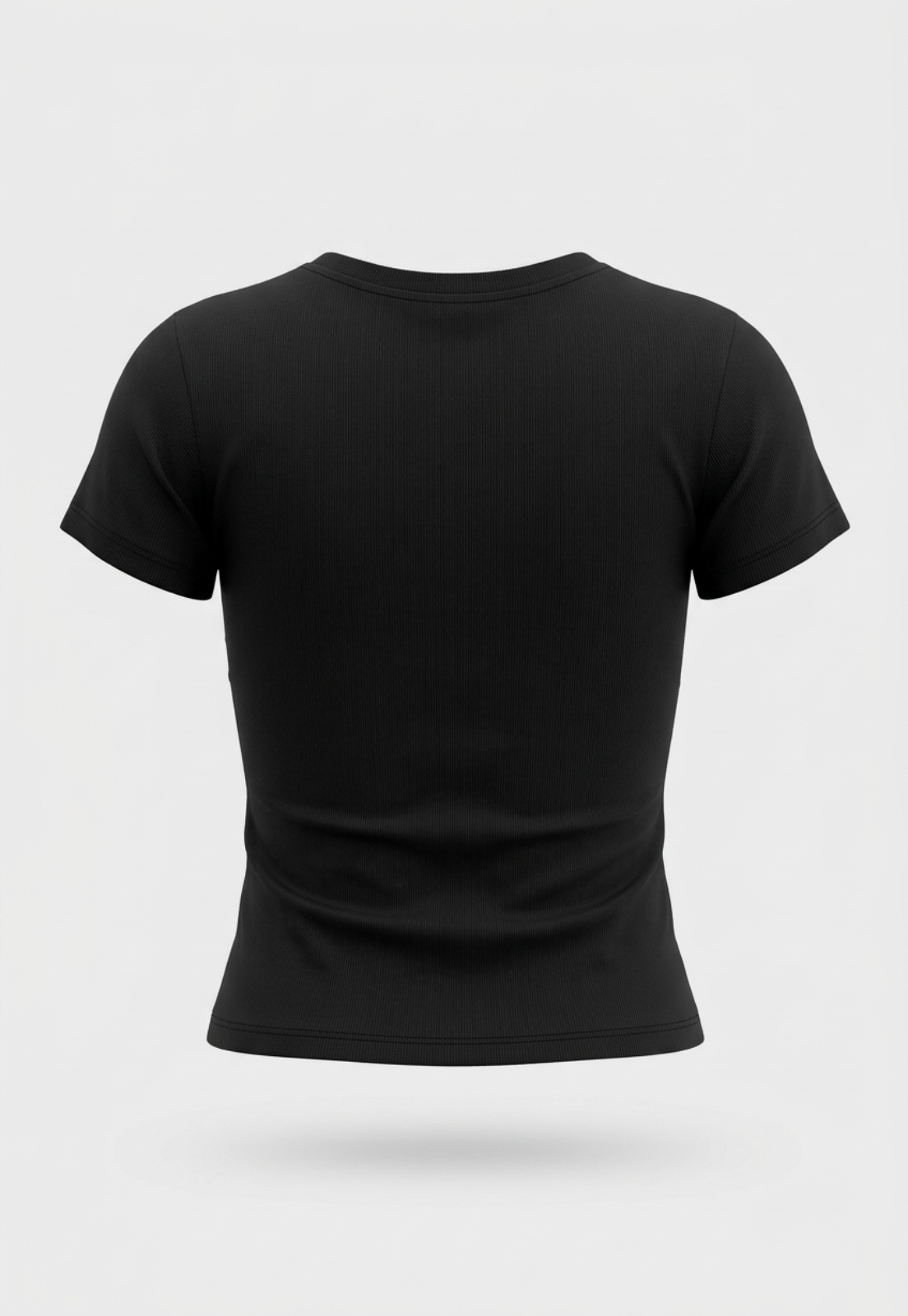 Polera Mujer Soft Negro Training 2