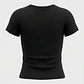 Polera Mujer Soft Negro Training - Miniatura 2