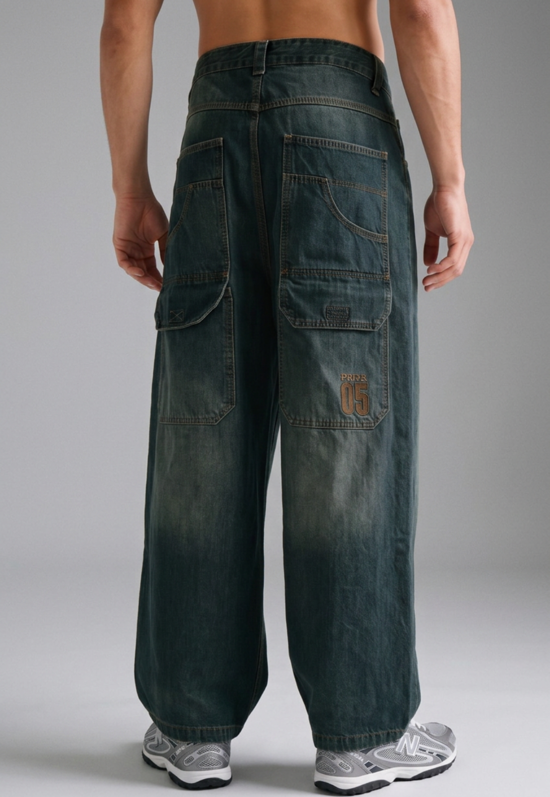 Jeans Hombre Relaxed Lisa Azul 2