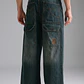 Jeans Hombre Relaxed Lisa Azul - Miniatura 2