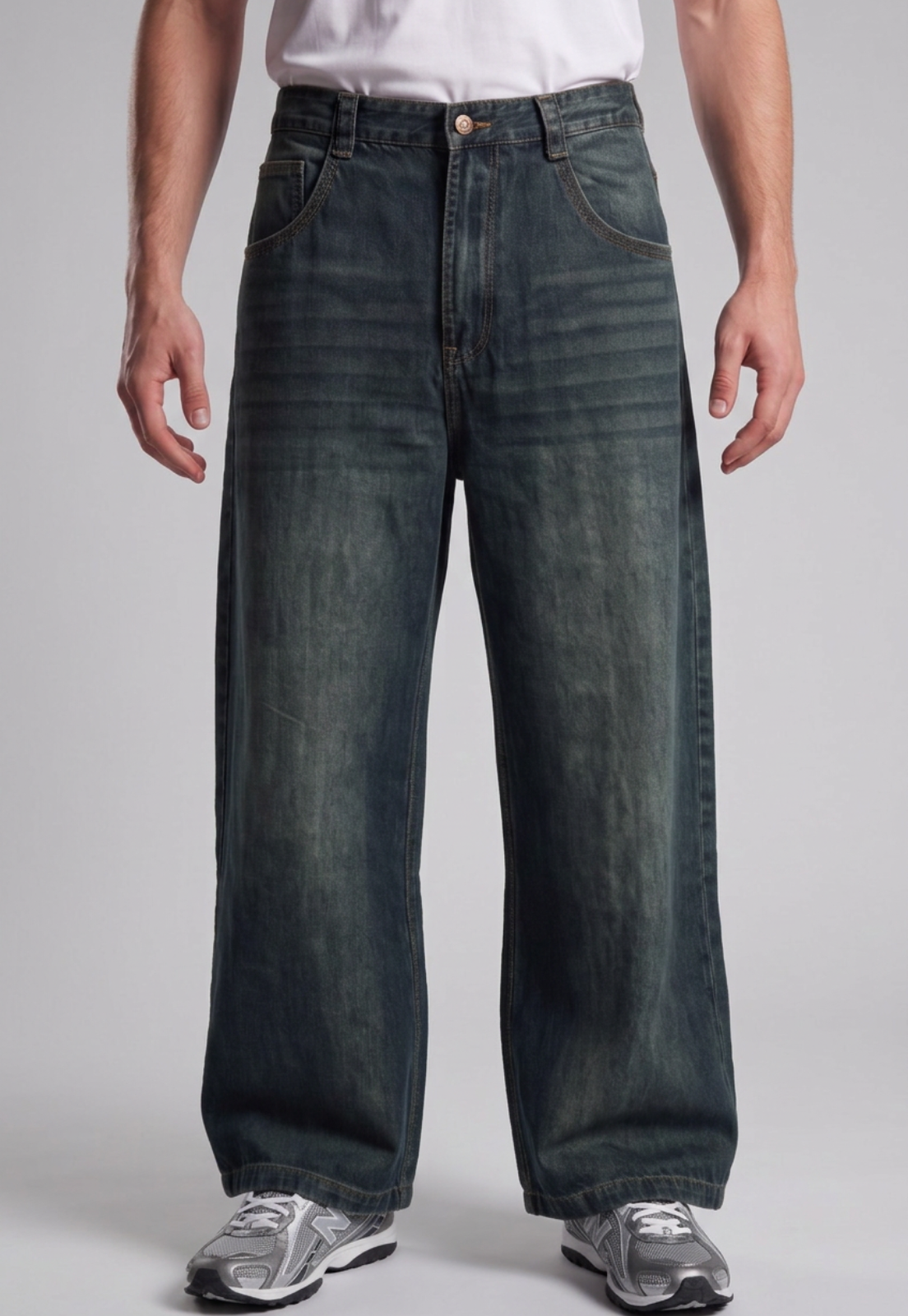 Jeans Hombre Relaxed Lisa Azul 3