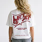 Polera Mujer Boxy Fit Print Crudo - Miniatura 1