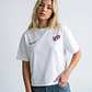 Polera Mujer Boxy Fit Print Crudo - Miniatura 4