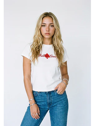 Polera Mujer Of Love Crudo